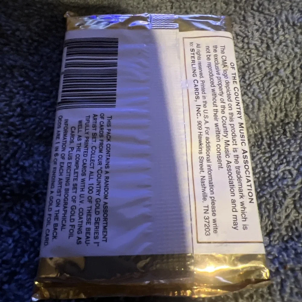 Sterling Premiere Edition COUNTRY GOLD 20 Card Set‎ 92/93 Jumbo Sealed foil pack